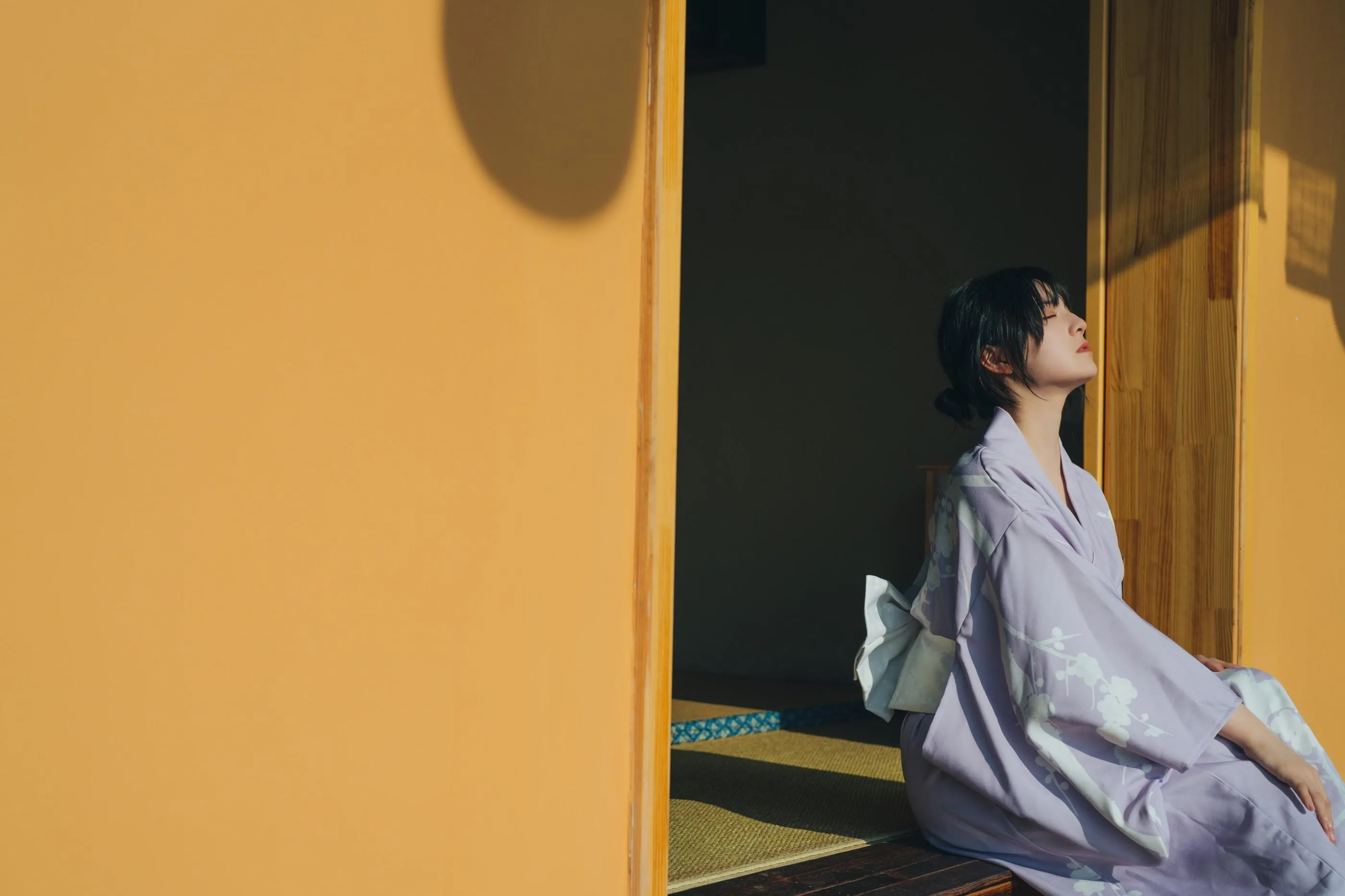 [YITUYU艺图语]2022.02.09 和风物语，日式庭院里的少女写真 dudu [56P]插图7